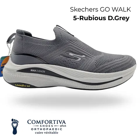 GO WALK 5-Rubious D-Grey