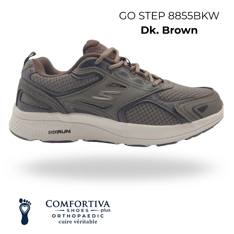 GO STEP 8855BKW Dk. Brown - Image 1